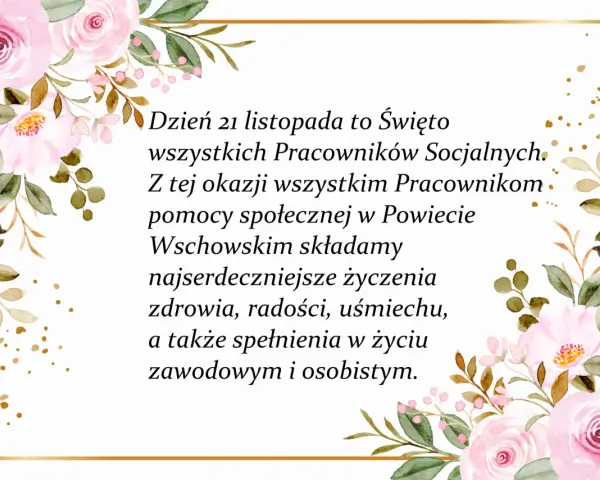 Dzień Pracownika Socjalnego: Kiedy? Dlaczego 21 listopada?