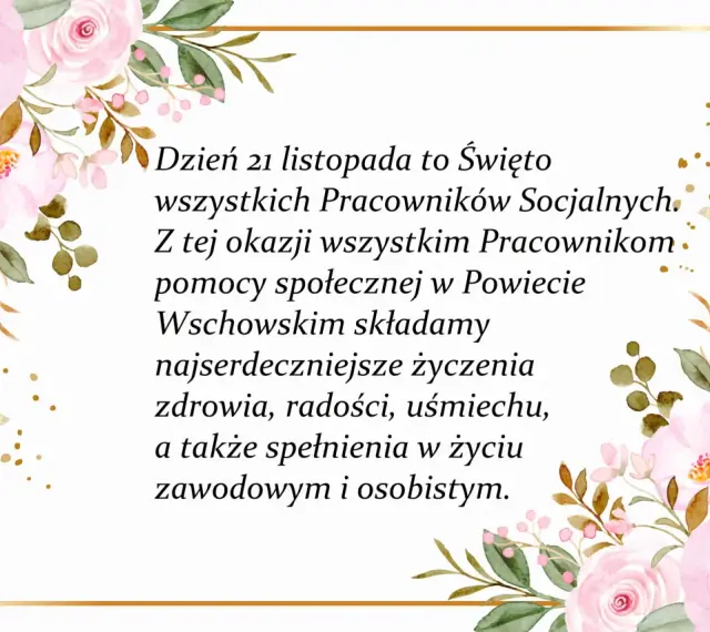 Dzień Pracownika Socjalnego: Kiedy? Dlaczego 21 listopada?