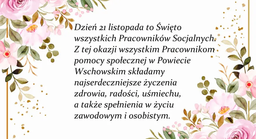 Dzień Pracownika Socjalnego: Kiedy? Dlaczego 21 listopada?