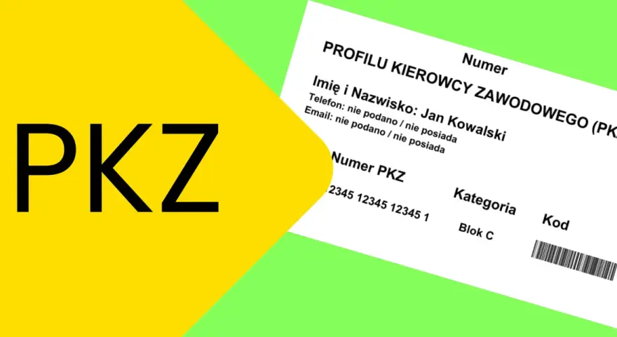 PKZ: Jak uzyskać Profil Kierowcy Zawodowego? Dokumenty i poradnik